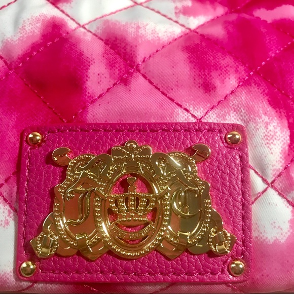 Juicy Couture Pink Quilted Tote Bag - Picture 8 of 8